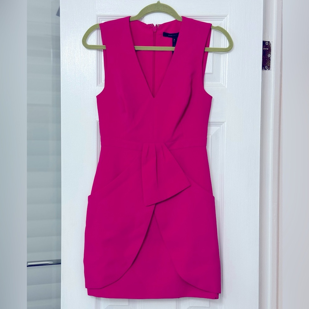 BCBG MaxAzria pink mini dress